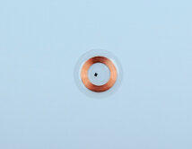 Clear Disc-Tag, EM4200, 20 mm Ø, self-adhesive