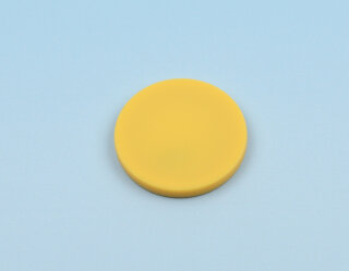 Disc-Tag Hitag-1, 28 mm, plastic yellow