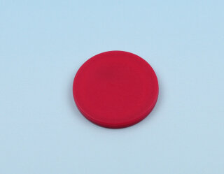 Disc-Tag EM4102, 28 mm, Plastik rot